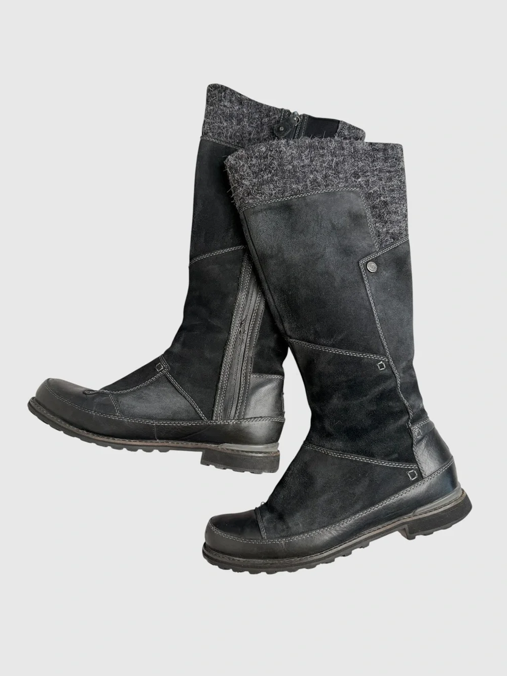 The North Face Snowtropolis tall black boots